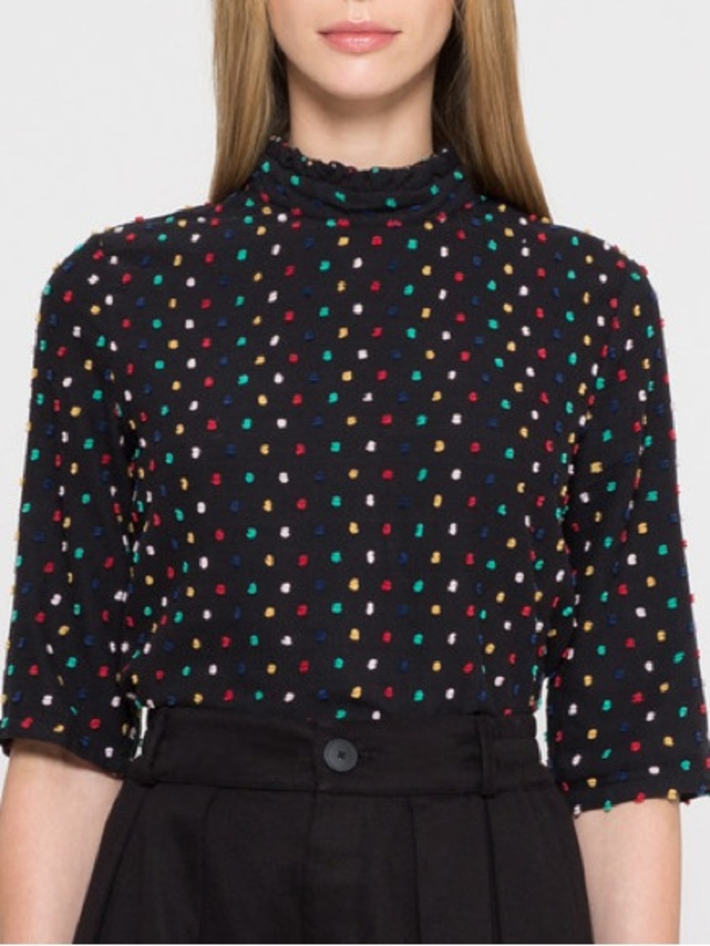 Ace and Jig Sylvia top in black size M